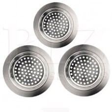 3 Pcs Diameter Water Drain Plug Sink Basin Strainer for Kitchen